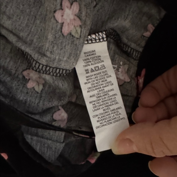 The Children's Place Pink and Black Kids One Pieces - Picture 4 of 15